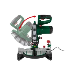 PARKSIDE® Kapp- und Gehrungssäge PKS 1500 C4, 1500 W, mit Laser - B-Ware