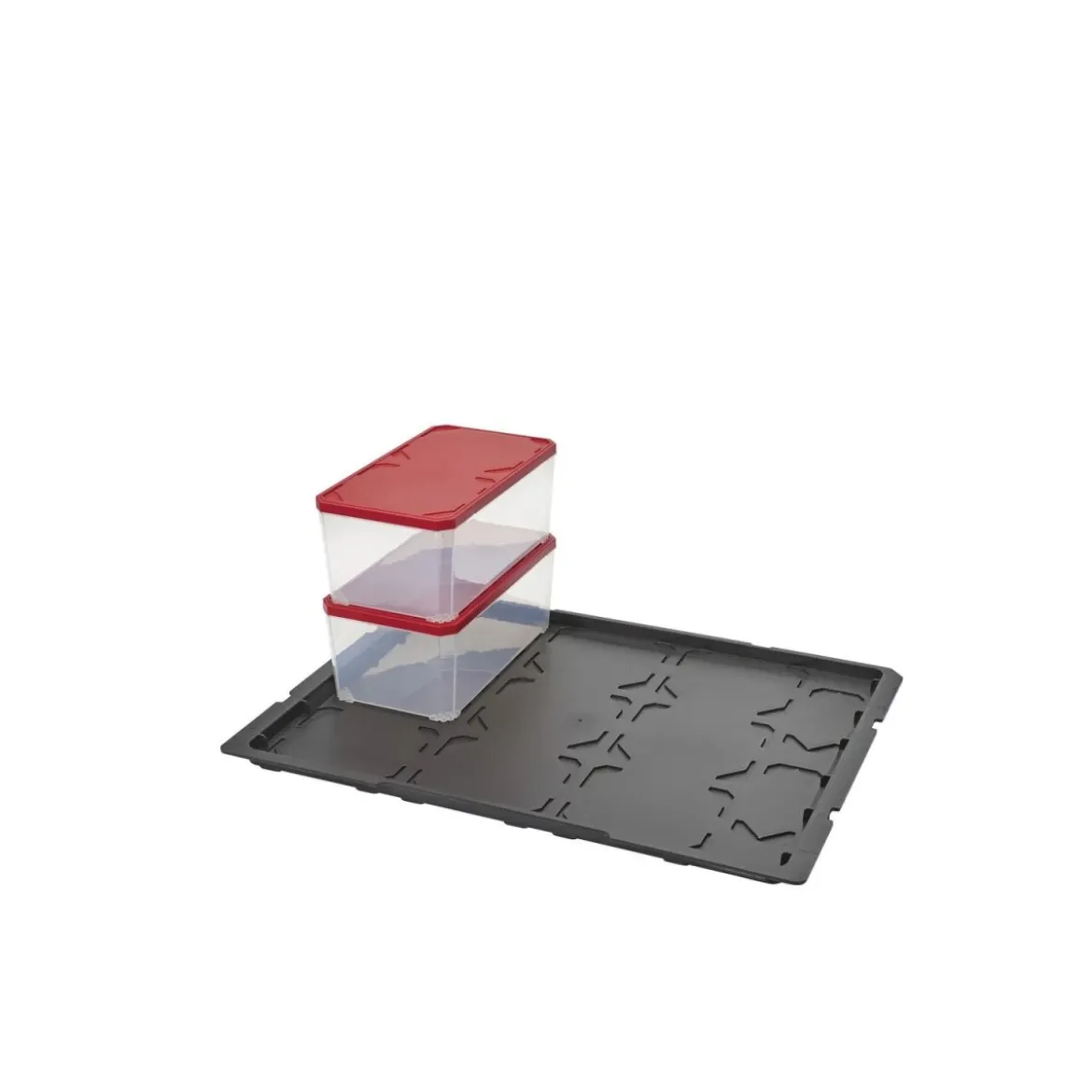 PARKSIDE® Kleinteilebox L, 2er-Set, mit separatem Deckel - B-Ware neuwertig