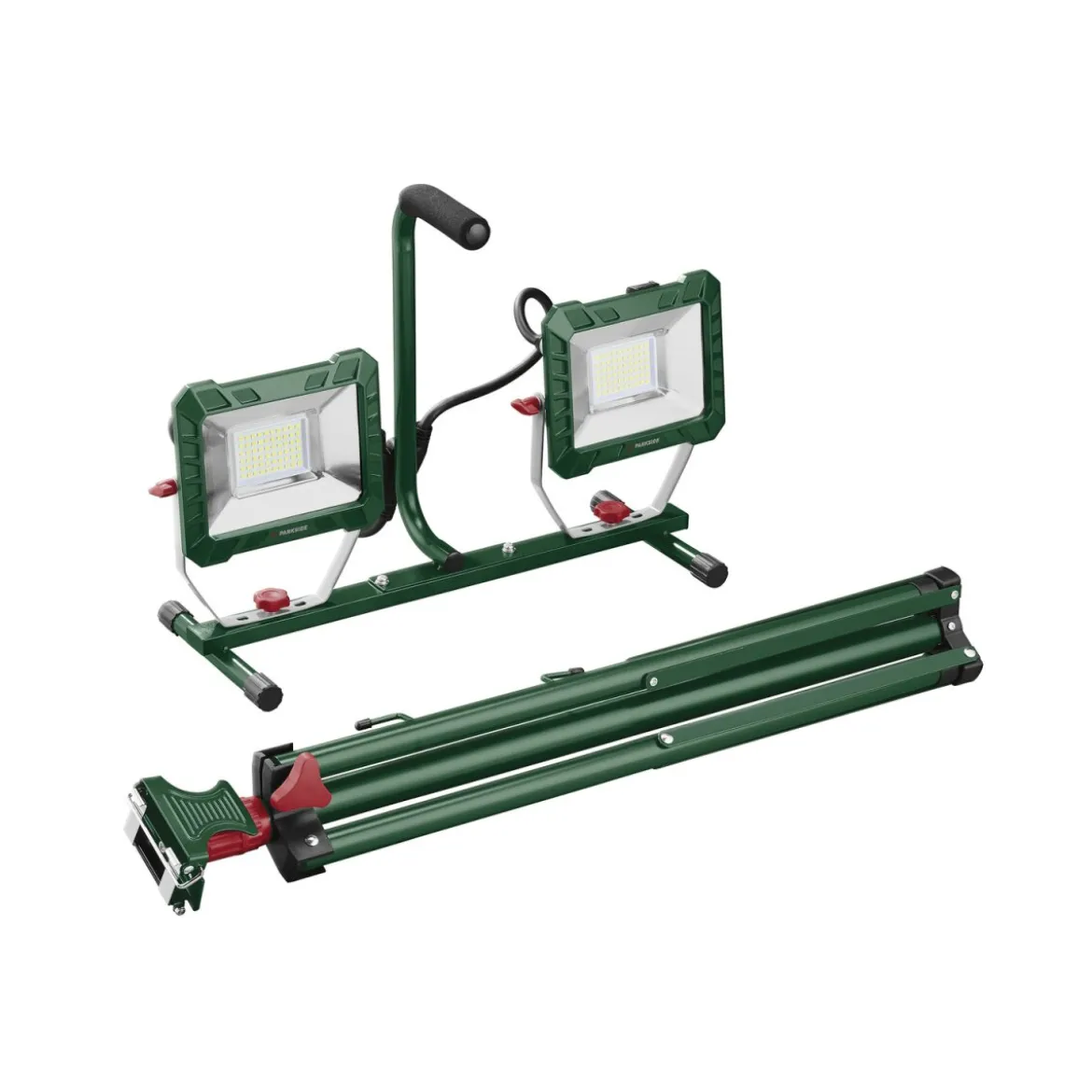 PARKSIDE® LED-Arbeitsstrahler »PASB 100 A2«, 2x 50 W, mit Stativ - B-Ware sehr gut
