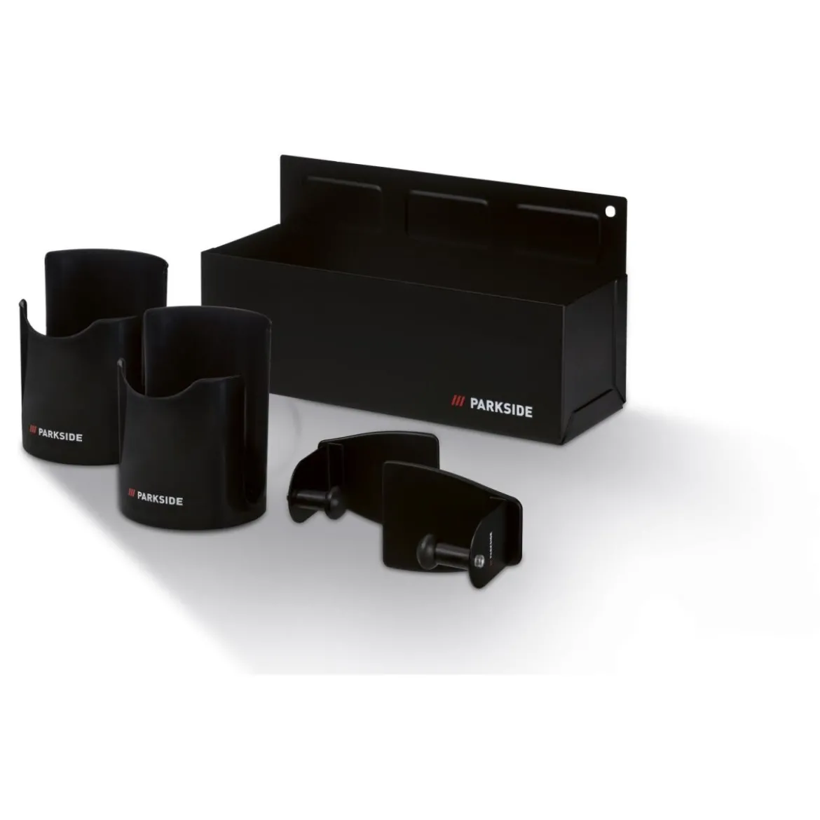 PARKSIDE® Magnetablagen-Set, 3-teilig / 5-teilig (Magnetablagen Set 5tlg.) - B-Ware neuwertig