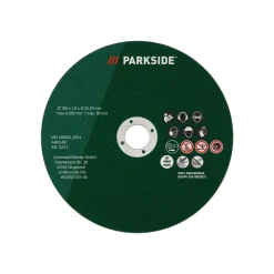PARKSIDE® Metall-Trennscheiben / Edelstahl-Trennscheiben, Ø 180 mm, 6 Stück - B-Ware