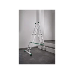 PARKSIDE® Multifunktionsleiter, max. Arbeitshöhe 3,52 m, aus Aluminium - B-Ware sehr gut