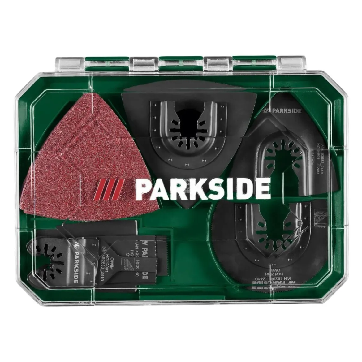 PARKSIDE® Multifunktionswerkzeug-Zubehör, 24-tlg. - B-Ware neuwertig