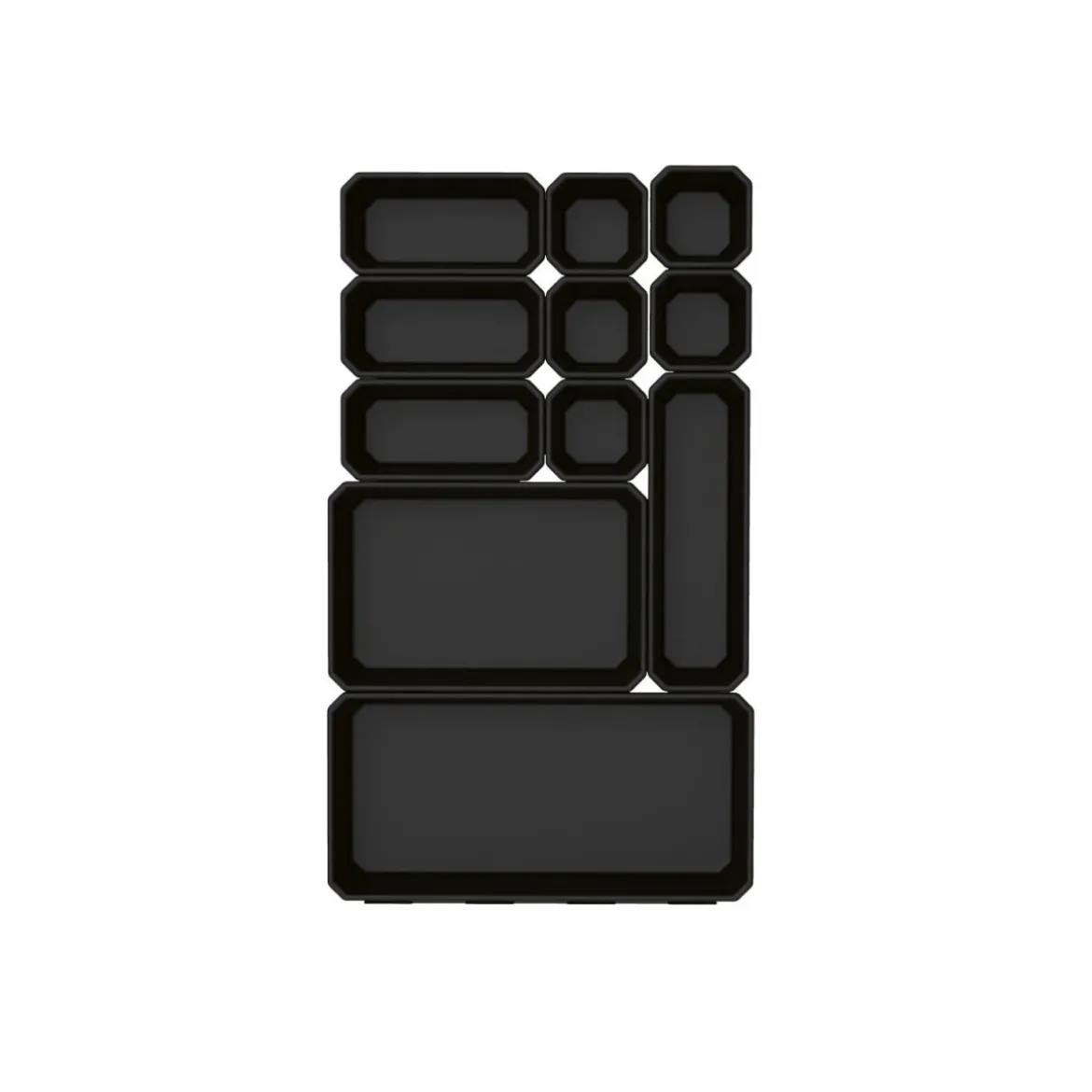 PARKSIDE® Organizer-Sortierschalen-Set, 20-teilig (Schwarz) - B-Ware neuwertig