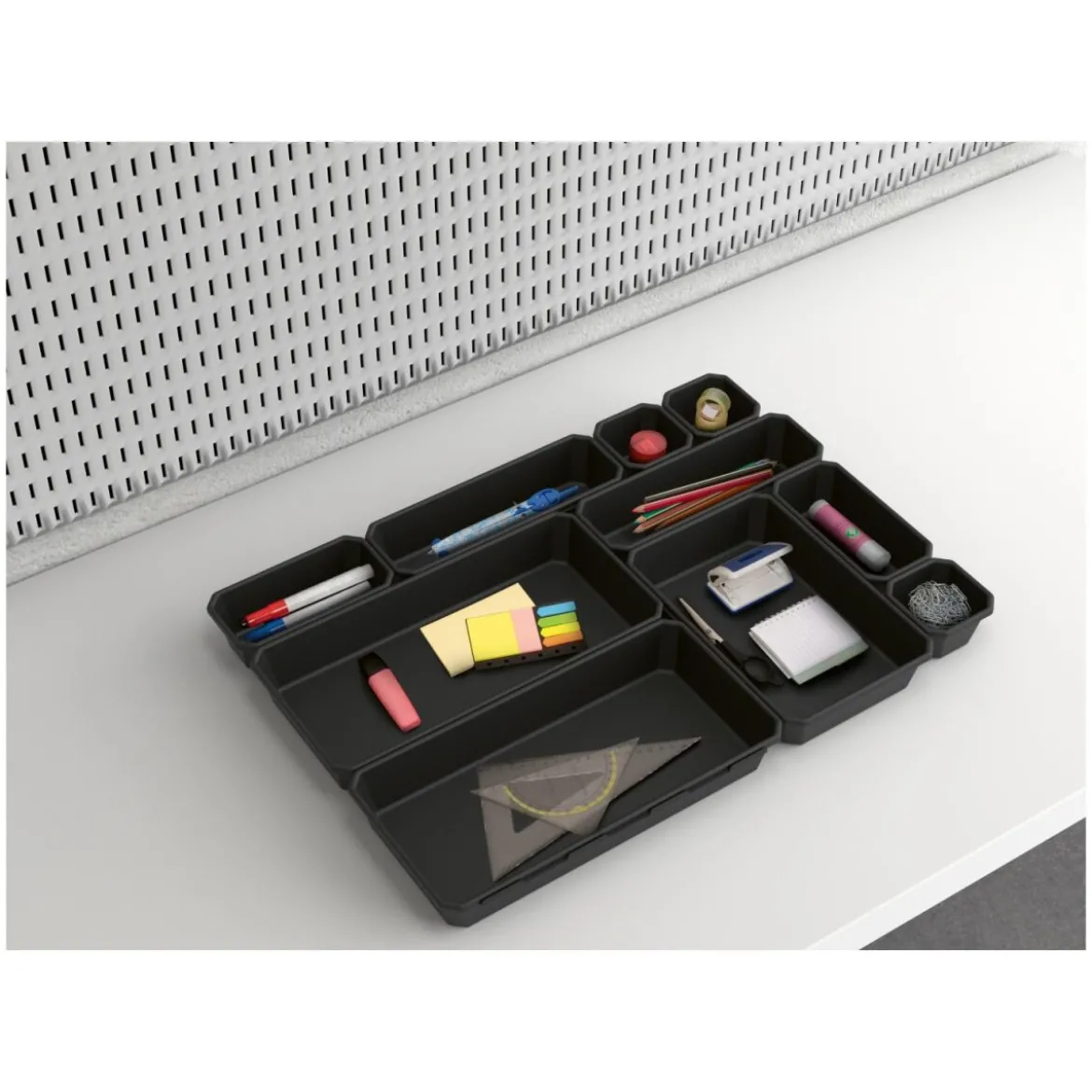 PARKSIDE® Organizer-Sortierschalen-Set, 20-teilig (Schwarz) - B-Ware neuwertig