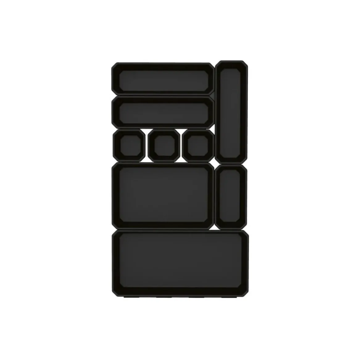 PARKSIDE® Organizer-Sortierschalen-Set, 20-teilig (Schwarz) - B-Ware neuwertig
