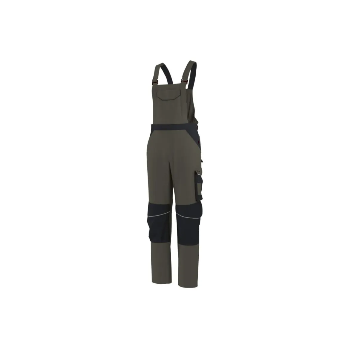 PARKSIDE PERFORMANCE® Herren Arbeitslatzhose, 52, grün - B-Ware neuwertig