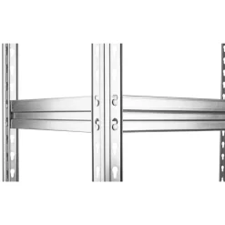 PARKSIDE PERFORMANCE® Schwerlastregal, verzinkter Stahl, B 200 x H 100 x T 50 cm - B-Ware neuwertig