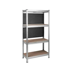 PARKSIDE PERFORMANCE® Schwerlastregal, verzinkter Stahl, B 200 x H 100 x T 50 cm - B-Ware neuwertig