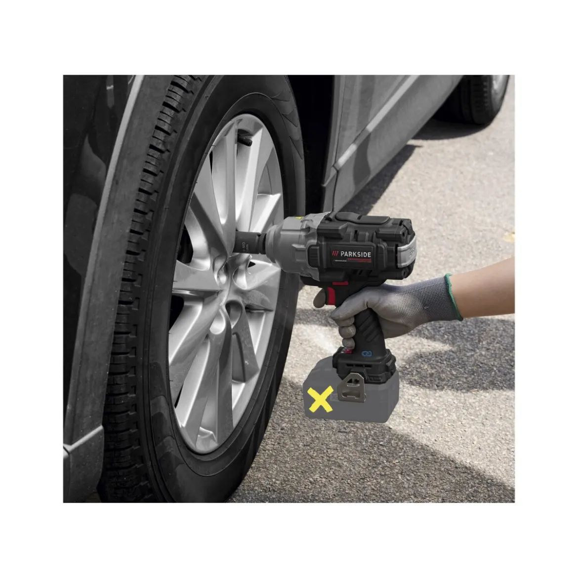 PARKSIDE PERFORMANCE® 20 V Akku-Drehschlagschrauber »PASSP 20-Li B4«, ohne Akku und Ladegerät - B-Ware neuwertig
