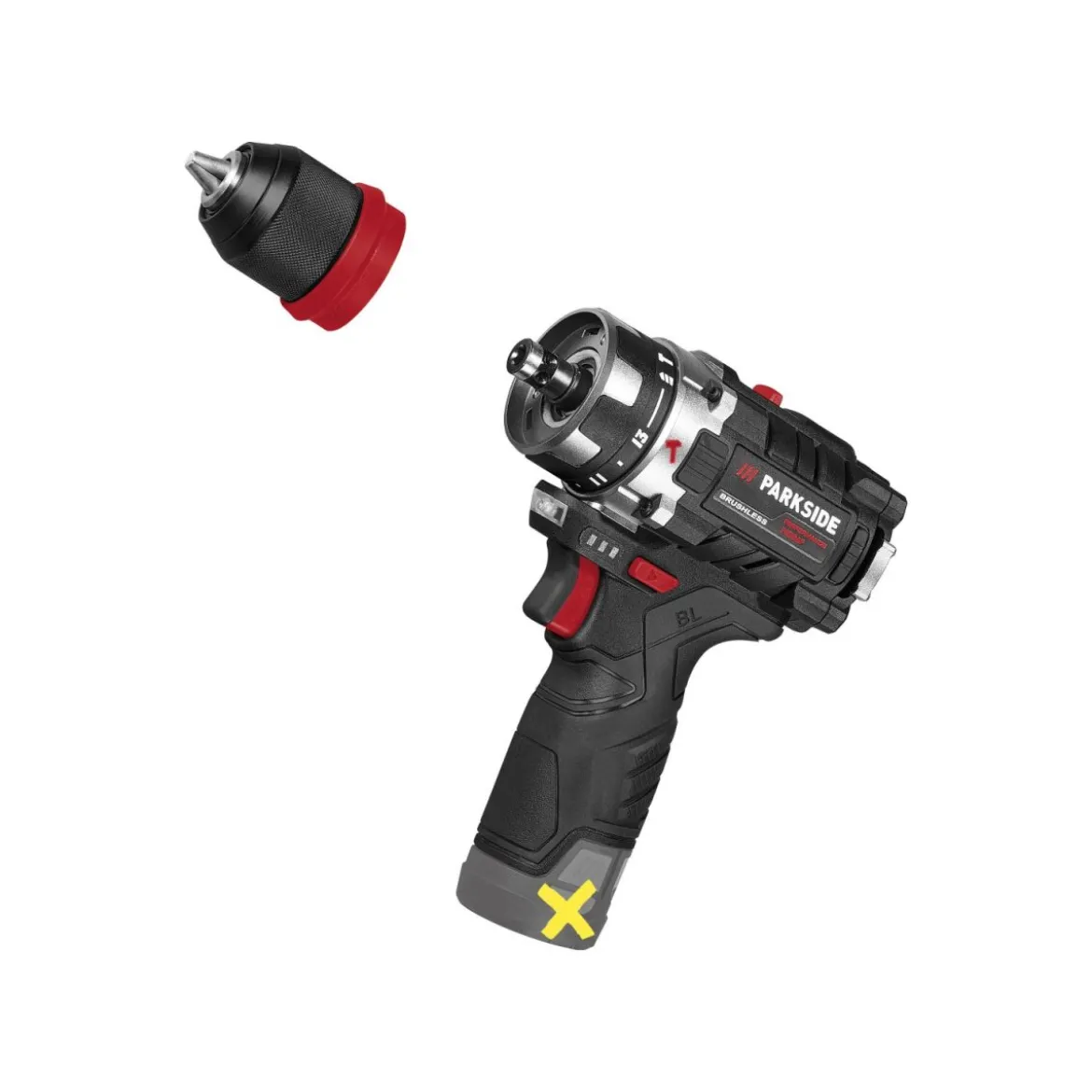PARKSIDE PERFORMANCE® 12 V Akku-Schlagbohrschrauber »PSBSAP 12 A1«, ohne Akku und Ladegerät - B-Ware