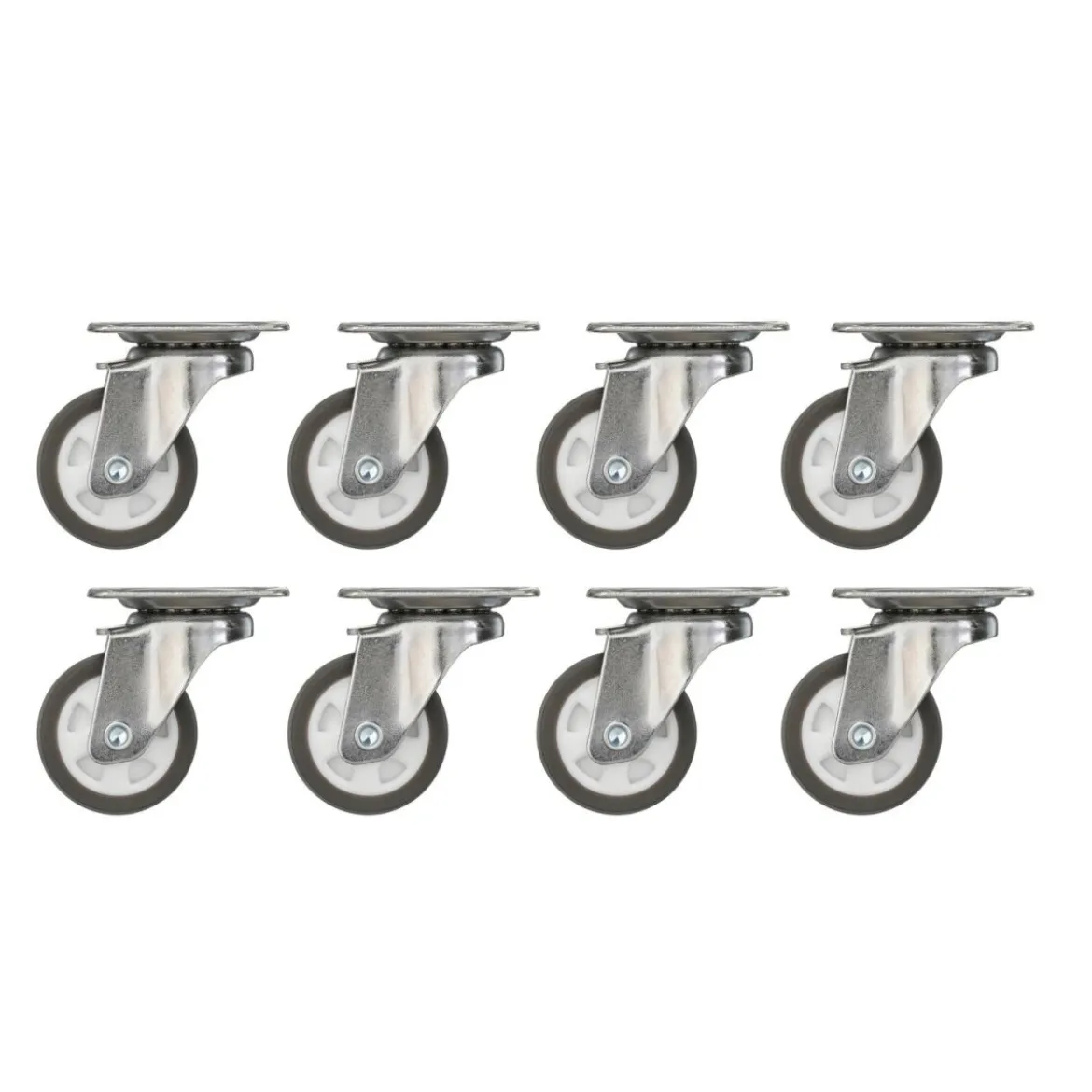PARKSIDE® Rollen-Set, Lenkrollen, 8-teilig - B-Ware neuwertig