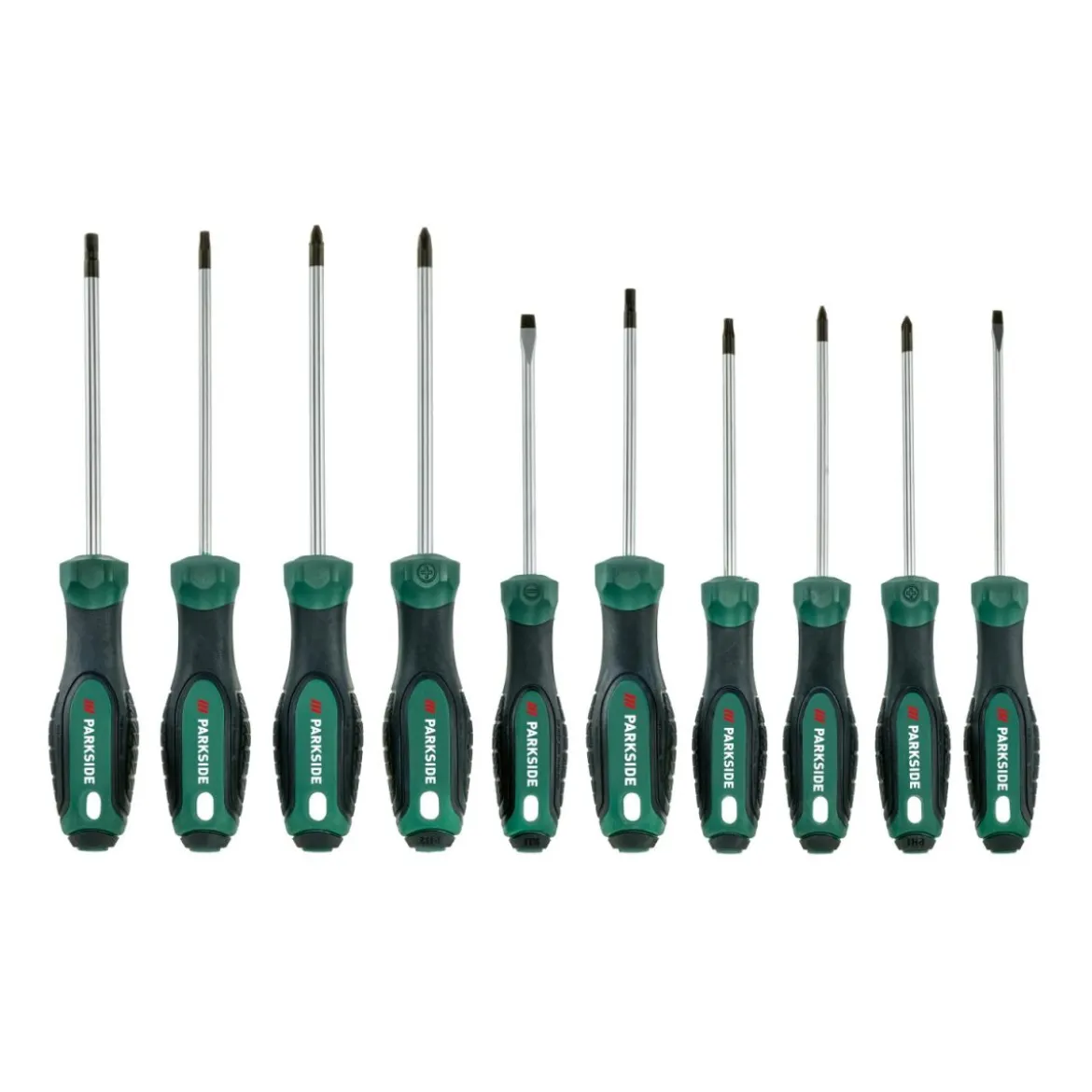 PARKSIDE® Schraubendreher-Set, 10-teilig / 6-teilig (Schraubendreher-Satz 10tlg.) - B-Ware sehr gut