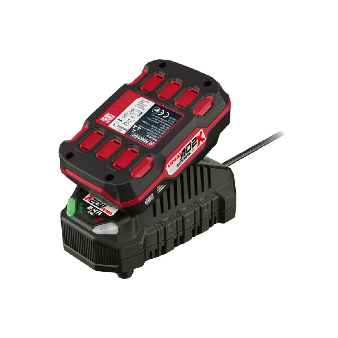 PARKSIDE® 20 V / 2 Ah Akku »PAP 20 B1« und Ladegerät »PLG 20 C1« - B-Ware sehr gut