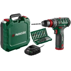 PARKSIDE® 12 V Akku-Bohrschrauber »PBSA 12 F5«, mit Akku und Ladegrät - B-Ware sehr gut