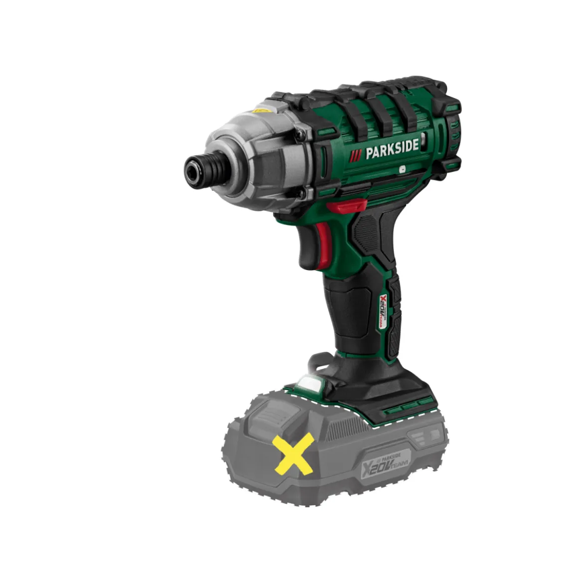 PARKSIDE® 20V Akku-Drehschlagschrauber »PDSSA 20-Li B2«, ohne Akku und Ladegerät - B-Ware neuwertig
