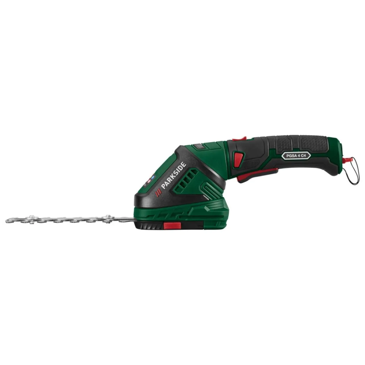 PARKSIDE® 4 V Akku-Gras- und Strauchschere »PGSA 4 C4«, mit USB-C-Ladekabel - B-Ware