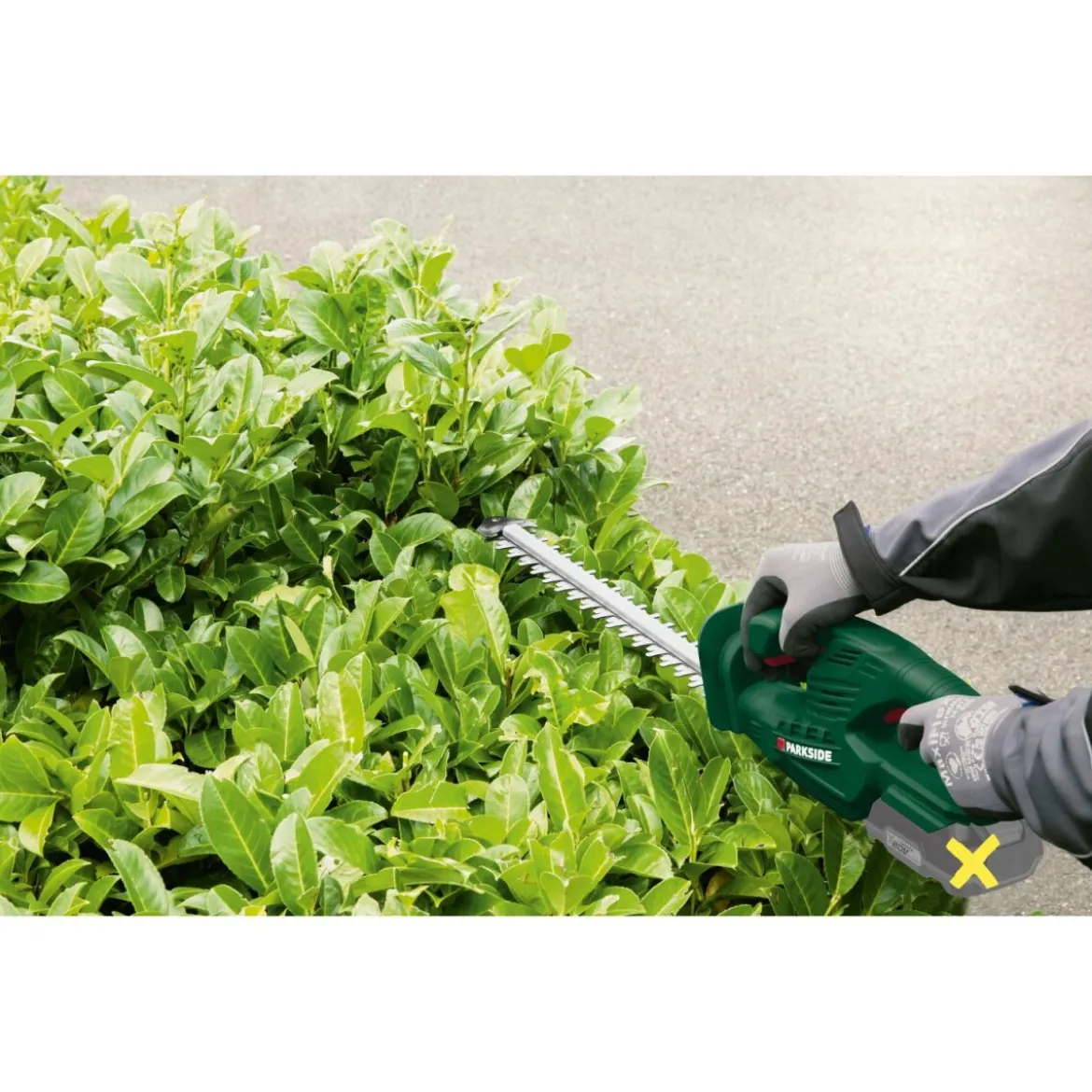 PARKSIDE® 20 V Akku-Heckenschere PAHS 35 A1, ohne Akku und Ladegerät - B-Ware sehr gut