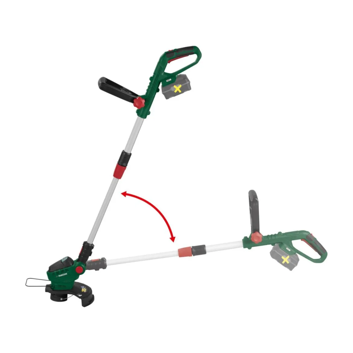 PARKSIDE® 20 V Akku-Multitrimmer »PAMT 20-Li A1«, ohne Akku und Ladegerät - B-Ware
