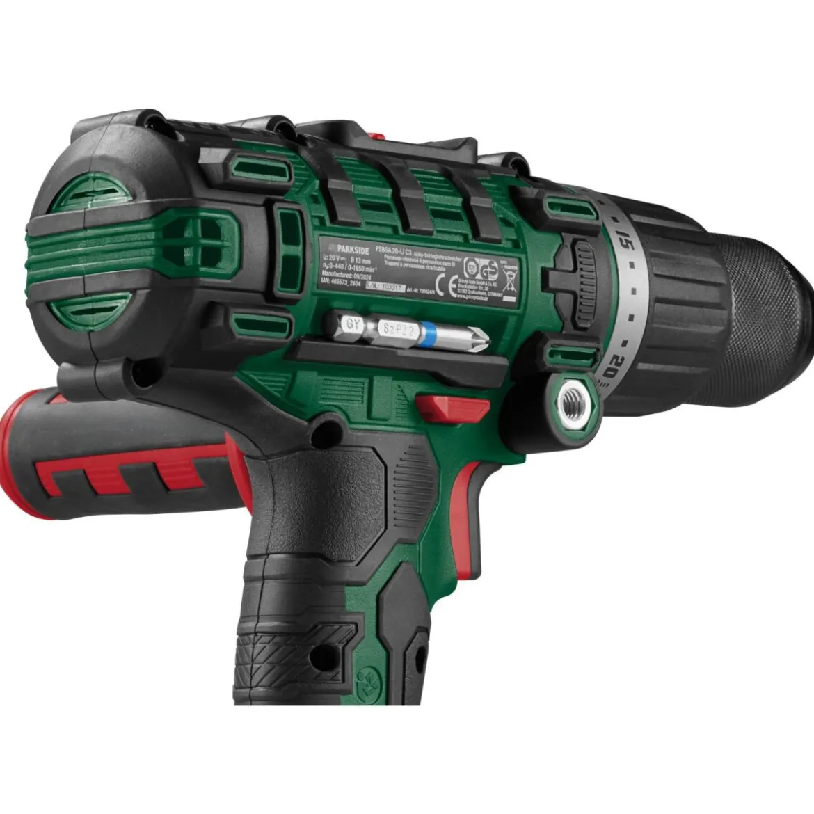 PARKSIDE® 20 V Akku-Schlagbohrschrauber »PSBSA 20-Li E4«, ohne Akku und Ladegerät - B-Ware neuwertig