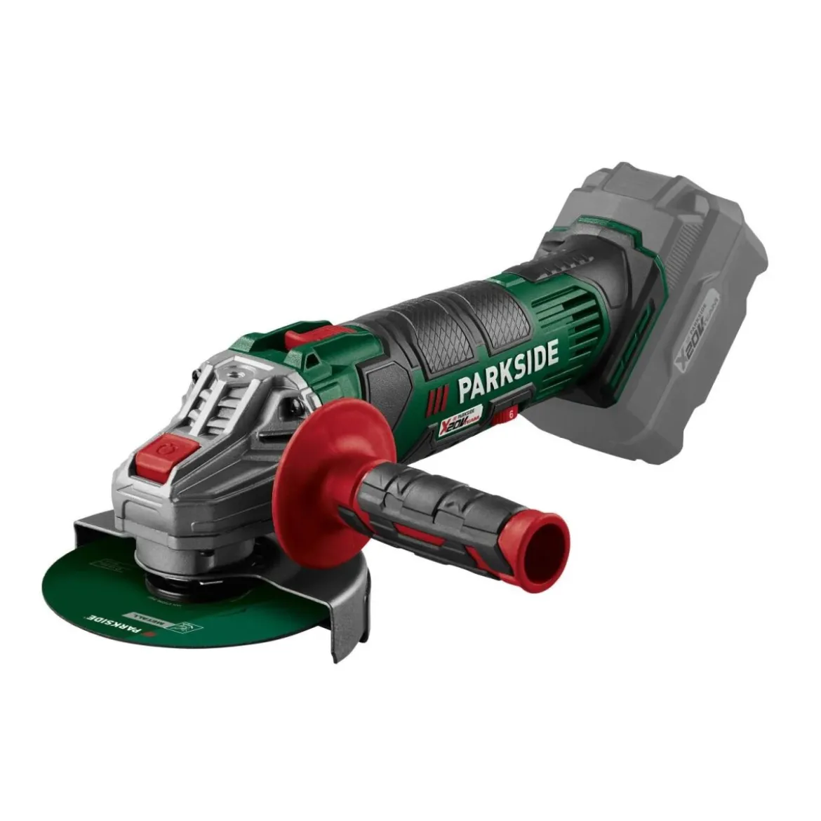 PARKSIDE® 20 V Akku-Winkelschleifer PWSA 20-Li G4, ohne Akku und Ladegerät - B-Ware