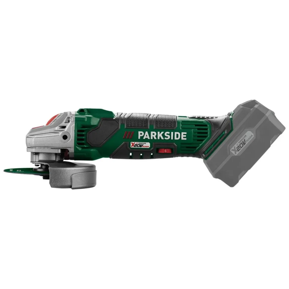 PARKSIDE® 20 V Akku-Winkelschleifer PWSA 20-Li G4, ohne Akku und Ladegerät - B-Ware
