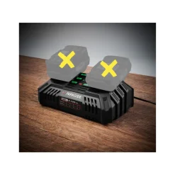 PARKSIDE® 20 V / 2x 4,5 A Akku-Doppelladegerät »PDSLG 20 B1«, ohne Akku - B-Ware