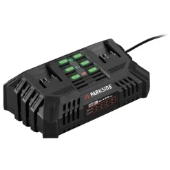PARKSIDE® 20 V / 2x 4,5 A Akku-Doppelladegerät »PDSLG 20 B1«, ohne Akku - B-Ware