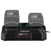 PARKSIDE® 20 V / 2 x 4,5 A Akku-Doppelladegerät »PDSLG 20 B1«, ohne Akku - B-Ware sehr gut