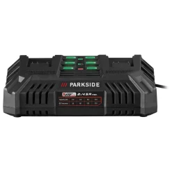 PARKSIDE® 20 V / 2 x 4,5 A Akku-Doppelladegerät »PDSLG 20 B1«, ohne Akku - B-Ware sehr gut