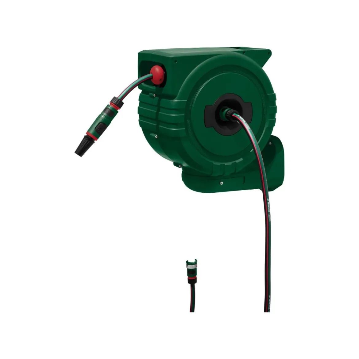 PARKSIDE® Wand-Schlauchaufroller, 25 m, grün - B-Ware gut