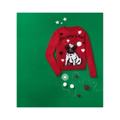 pepperts Kinder Mädchen Pullover mit niedlichem Weihnachtsmotiv - B-Ware