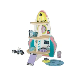 PLAYTIVE Holzrollenspielzeug Rakete, 10-teilig - B-Ware sehr gut