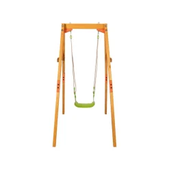 PLAYTIVE Kinder Holzschaukel, mit verstellbarer Seillänge - B-Ware neuwertig