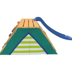 PLAYTIVE Tipi mit Rutsche, aus Echtholz - B-Ware neuwertig