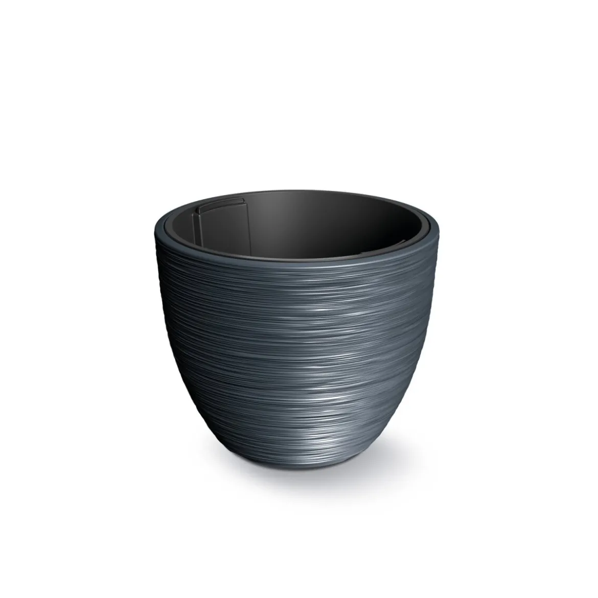 Prosperplast Blumentopf »FURU«, mit gerippter Struktur, rund - B-Ware