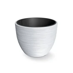 Prosperplast Blumentopf »FURU«, mit gerippter Struktur, rund - B-Ware