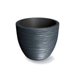 Prosperplast Blumentopf »FURU«, mit gerippter Struktur, rund - B-Ware