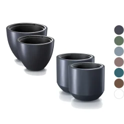 Prosperplast Blumentopf »Heos«, mit glatter Oberfläche - B-Ware