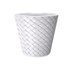 Prosperplast Blumentopf »Matuba«, Optik Bambusfaser, Ø 60 x H 59 cm, Volumen 105 Liter (weiß) - B-Ware sehr gut