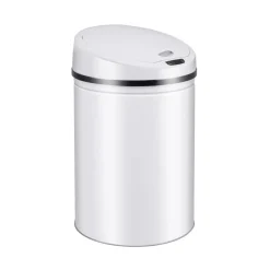 Ribelli Automatik-Mülleimer, mit Sensor, 50L, weiß - B-Ware