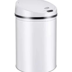 Ribelli Automatik-Mülleimer, mit Sensor, 50L, weiß - B-Ware Transportschaden Kosmetisch