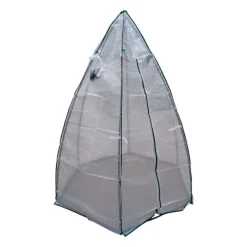 Ribelli Foliengewächshaus, 160 x 160 x 180 cm, weiß - B-Ware neuwertig
