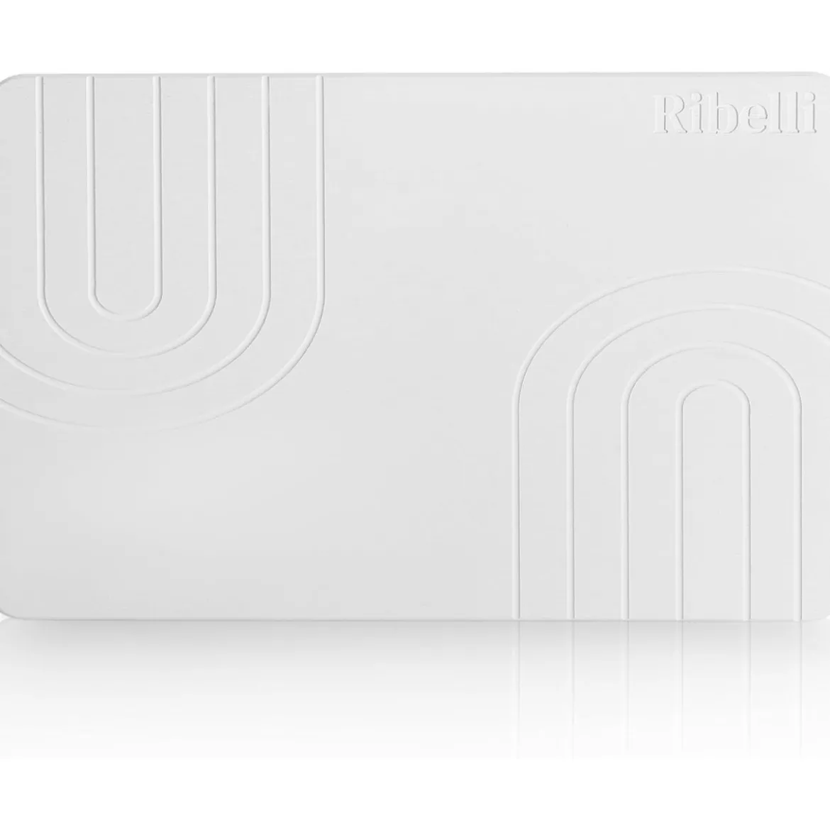 Ribelli Kieselgur-Badematte, 60 x 39 x 0,89 cm, weiß - B-Ware neuwertig
