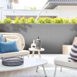 Ribelli PVC Sichtschutzmatte, 160 x 500 cm, anthrazit - B-Ware sehr gut