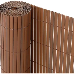 Ribelli PVC Sichtschutzmatte, 1 x 3 m, braun - B-Ware neuwertig