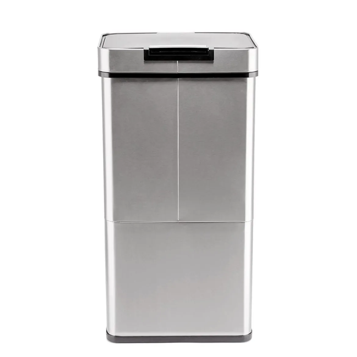 Ribelli Sensor Mülleimer, 4 Fächer, 72 L, silber - B-Ware sehr gut