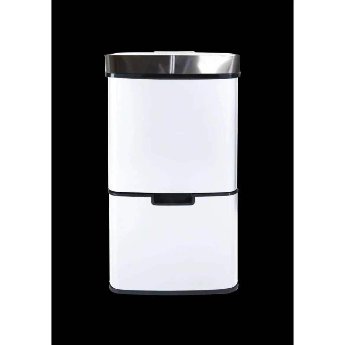 Ribelli Sensor-Mülleimer, 72 L, 4 Fächer, weiß - B-Ware sonstiges