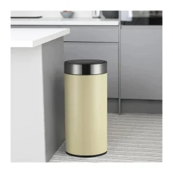 Ribelli Sensor Mülleimer 30L, rund, Mandel - B-Ware neuwertig