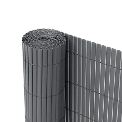 Ribelli Sichtschutzmatte, aus PVC, 80 x 300 cm, anthrazit - B-Ware neuwertig
